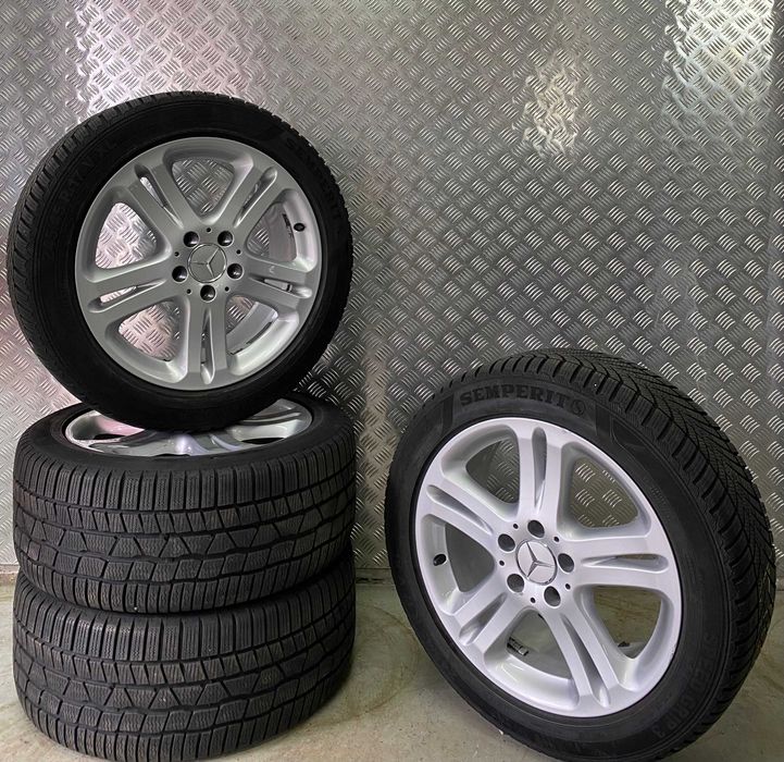 Koła Felgi Opony 8×17 Mercedes E, C klasa W211 W210 W203 Adax Koźle