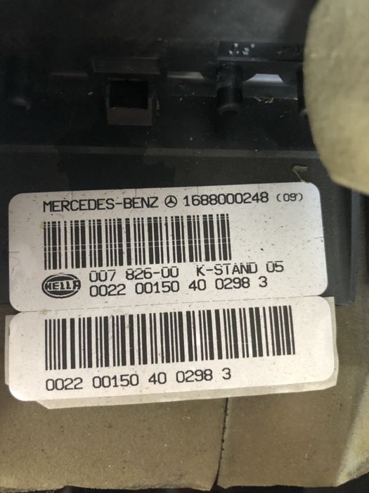 Pompka centralnego zamka mercedes a klasa w 168
